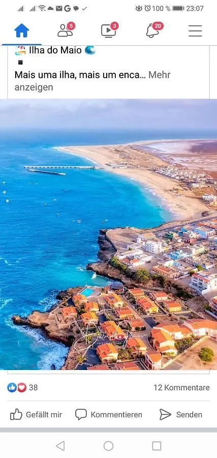 Calheta Casita Solemar Direkt Am Atlantikヴィラ 0*,